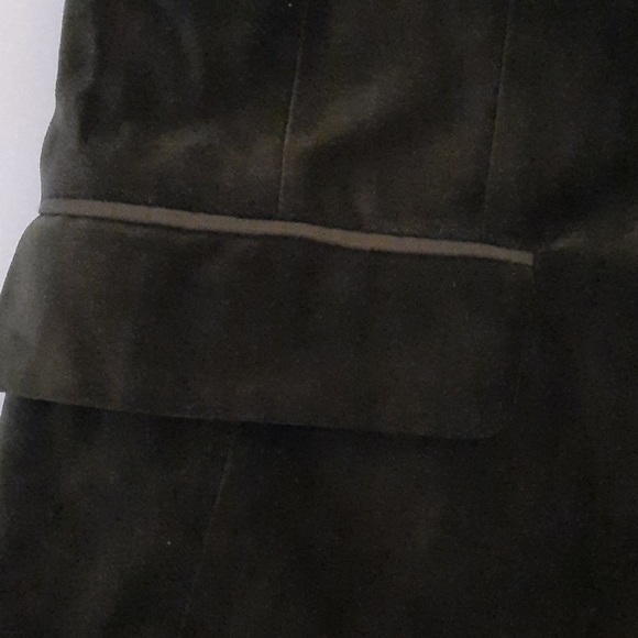 Zadig and voltaire Volver dark green/olive velvet blazer - Picture 5 of 10